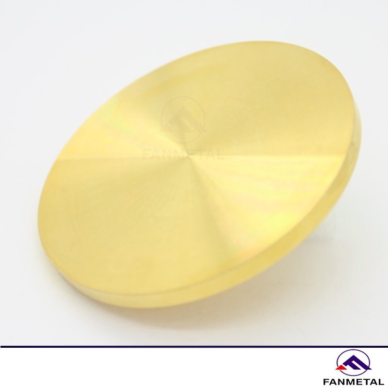 Gold Sputtering Target of High Quality and Purity, Au Sputtering Target