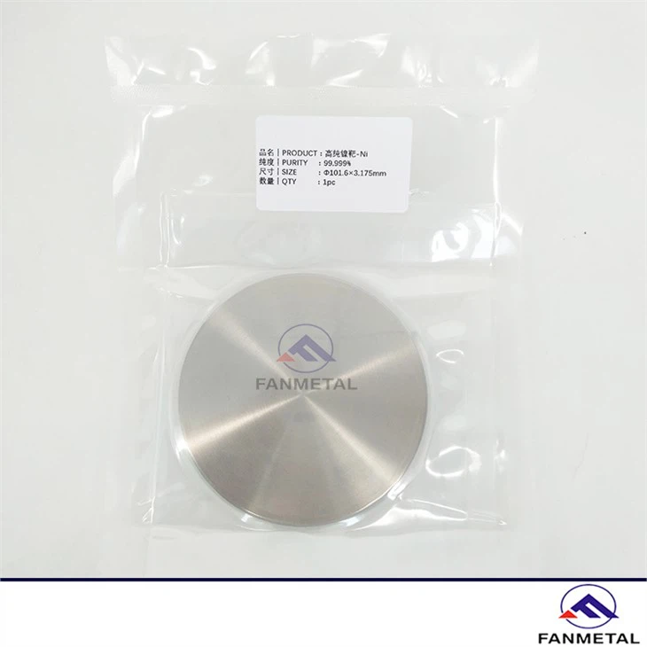 High Purity Nickel Sputtering Target