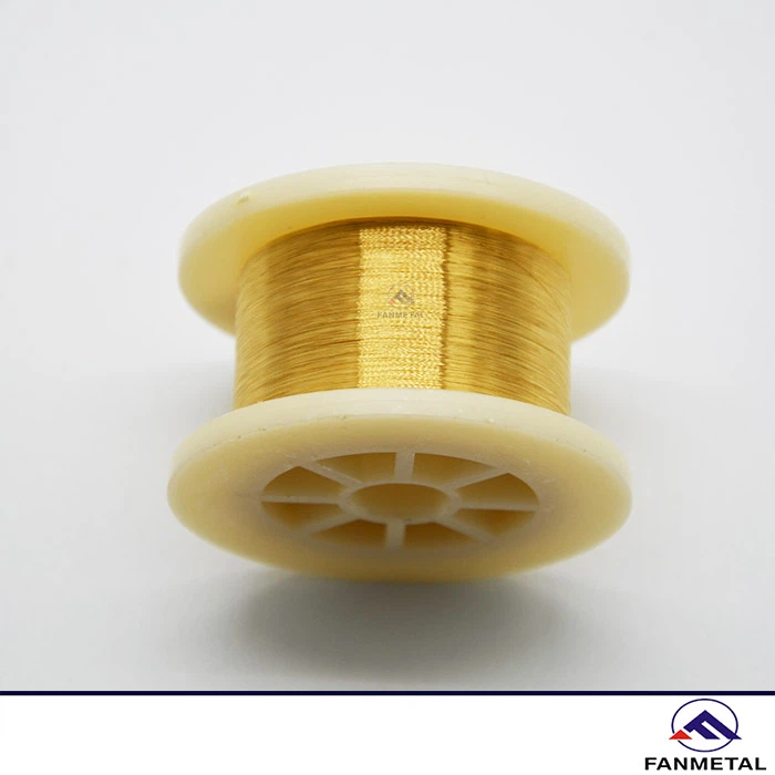 Gold Plated Tungsten Wire Gold Plated Tungsten Wire